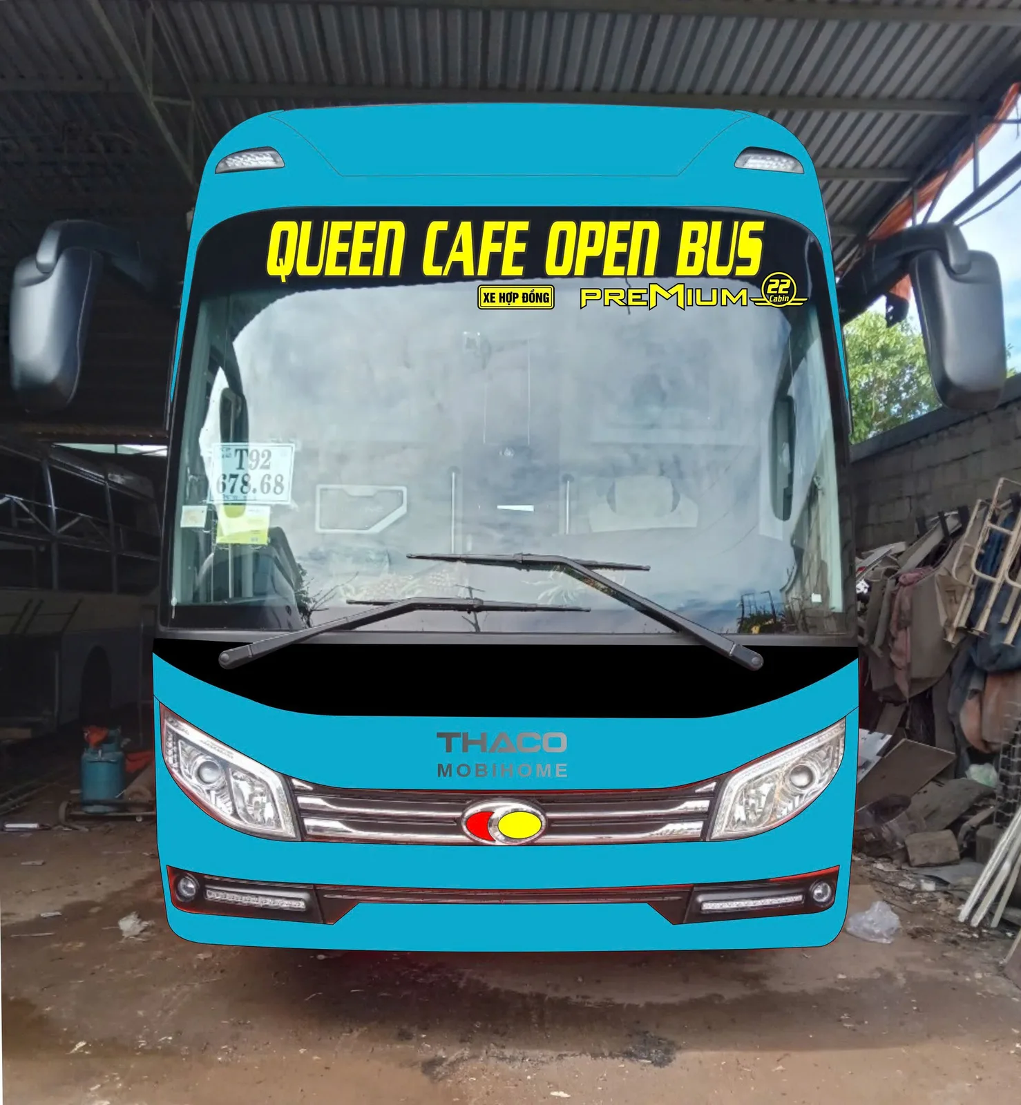 VIP sleeper cabin (13 berths) on the Hue → Ninh Binh route
