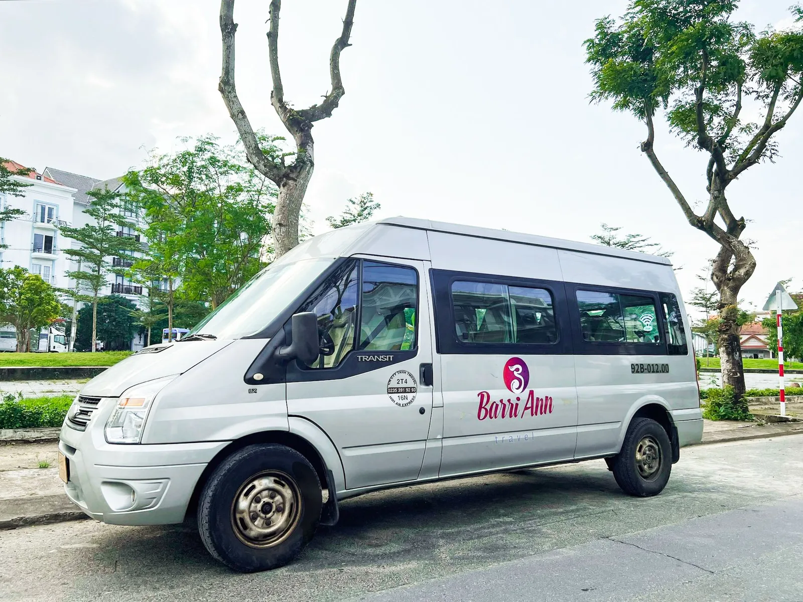 Seat coach on the Hoi An → Hue route