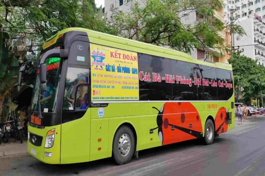 Sleeper bus on the Sapa → Ninh Binh route